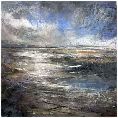 Estuary painting by Lynne Frost