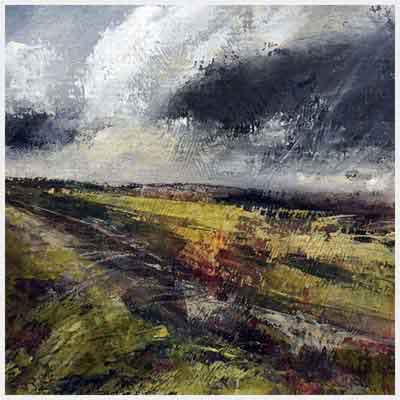 Sun before Showers painting by Lynne Frost