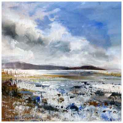 Solway Firth< painting by Lynne Frost