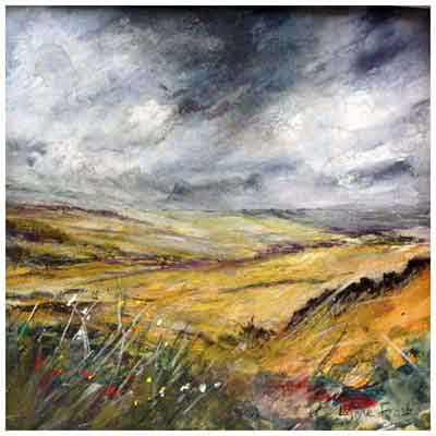Winter Hill Walls painting by Lynne Frost