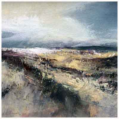 High Ground painting by Lynne Frost