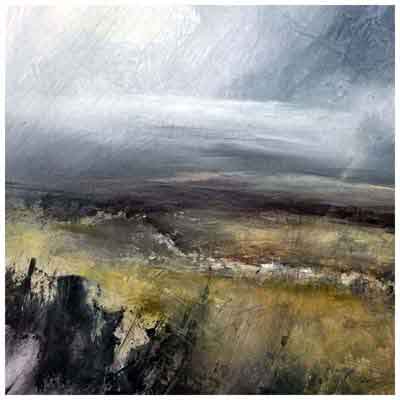 Escape painting by Lynne Frost