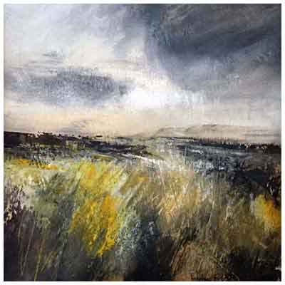 Winter Hill Morning painting by Lynne Frost