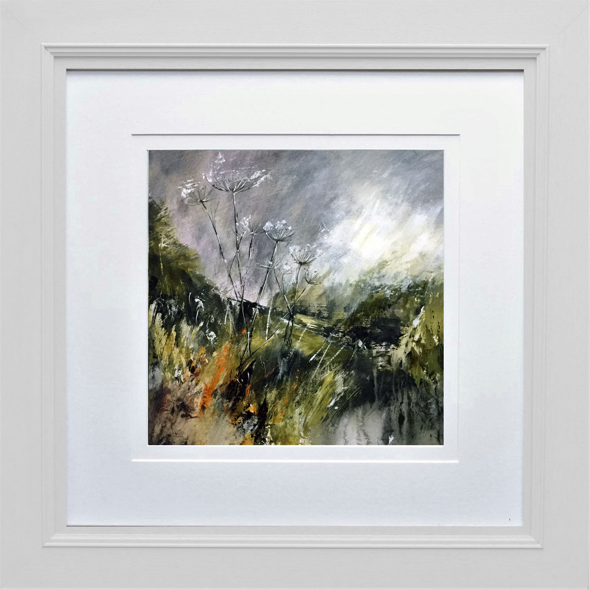 Blow in' in the Wind, a painting by Lynne Frost