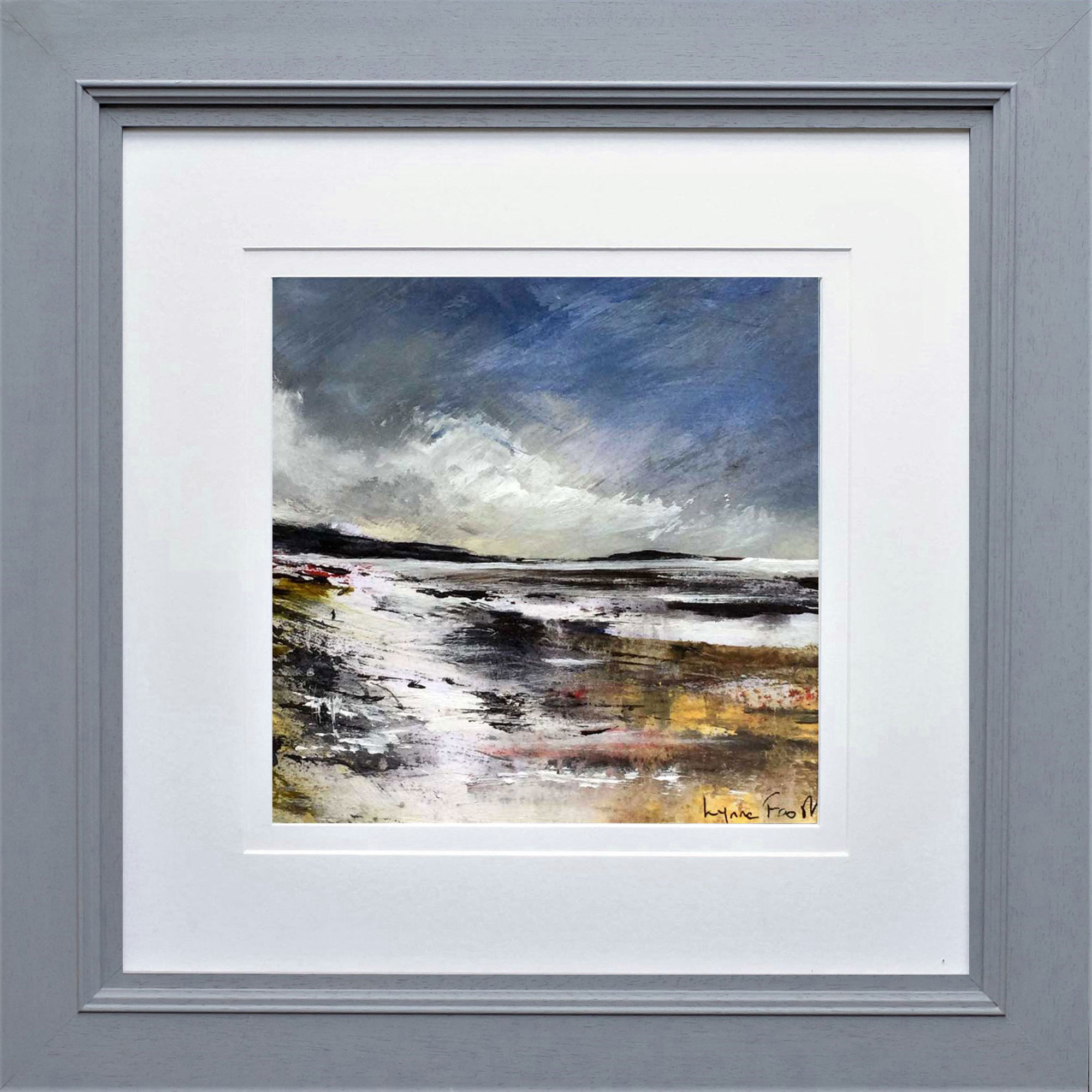 Spring, Solway Firth, a painting by Lynne Frost