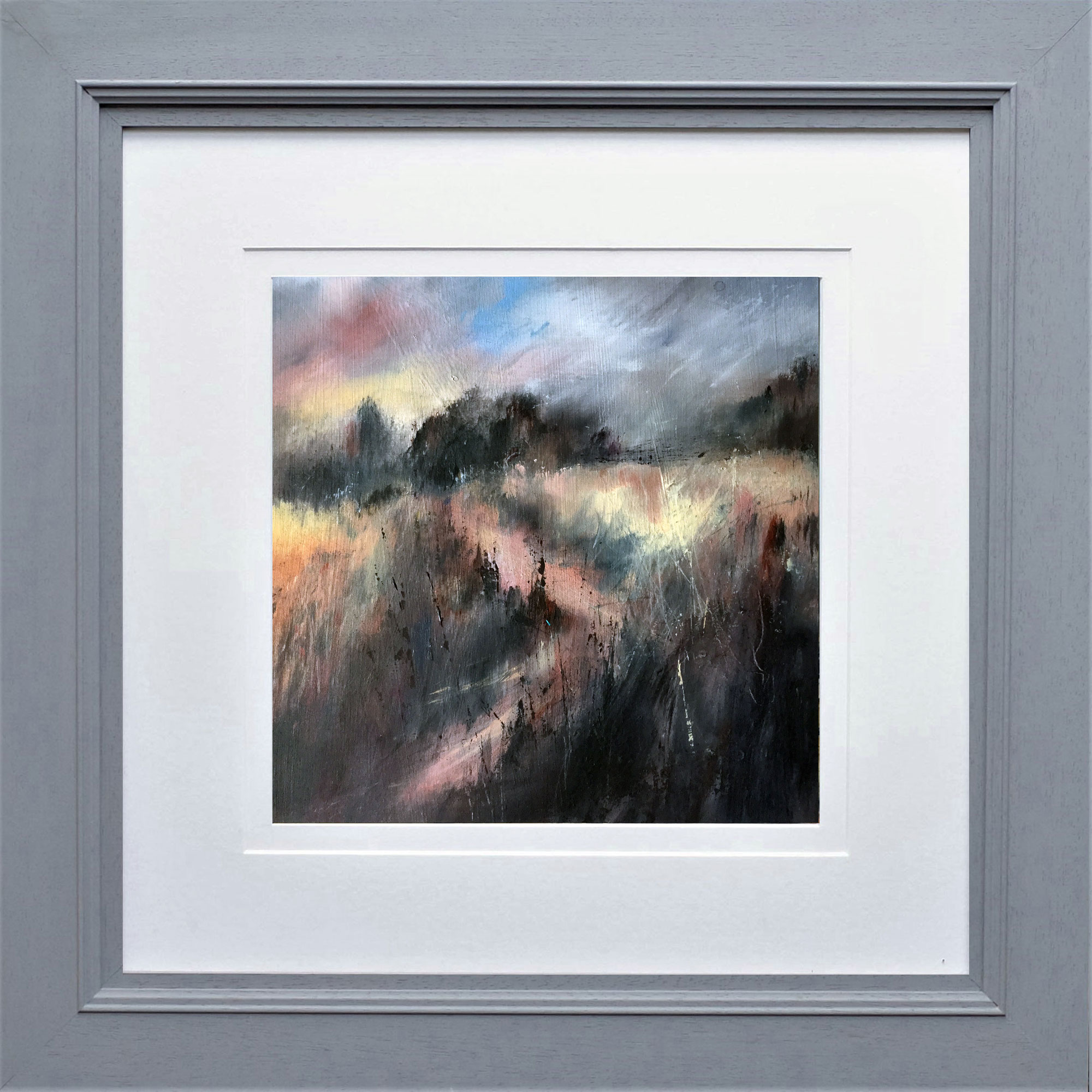 Painting of Horrocks Wood by Lynne Frost