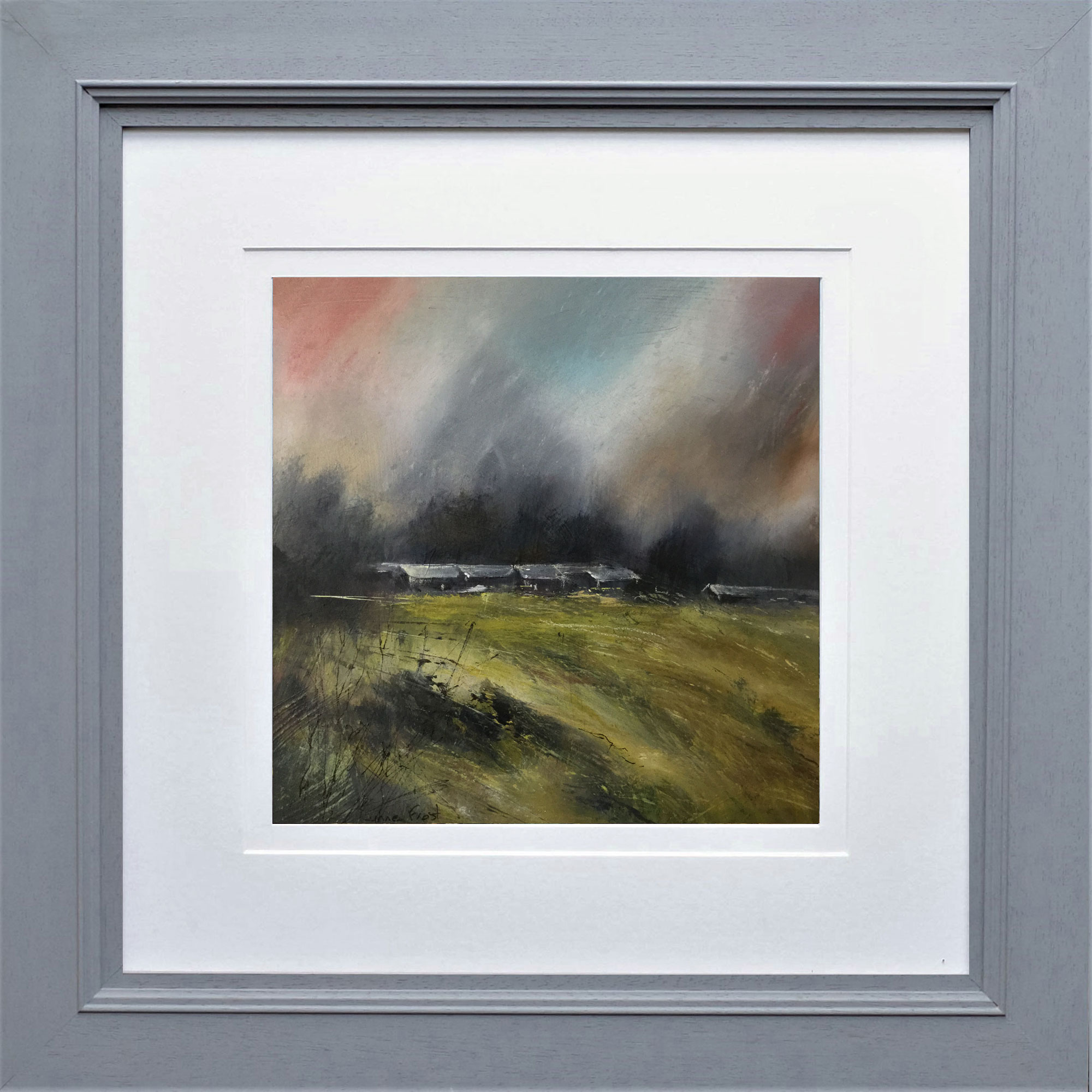 Fernhill Farm, a painting by Lynne Frost
