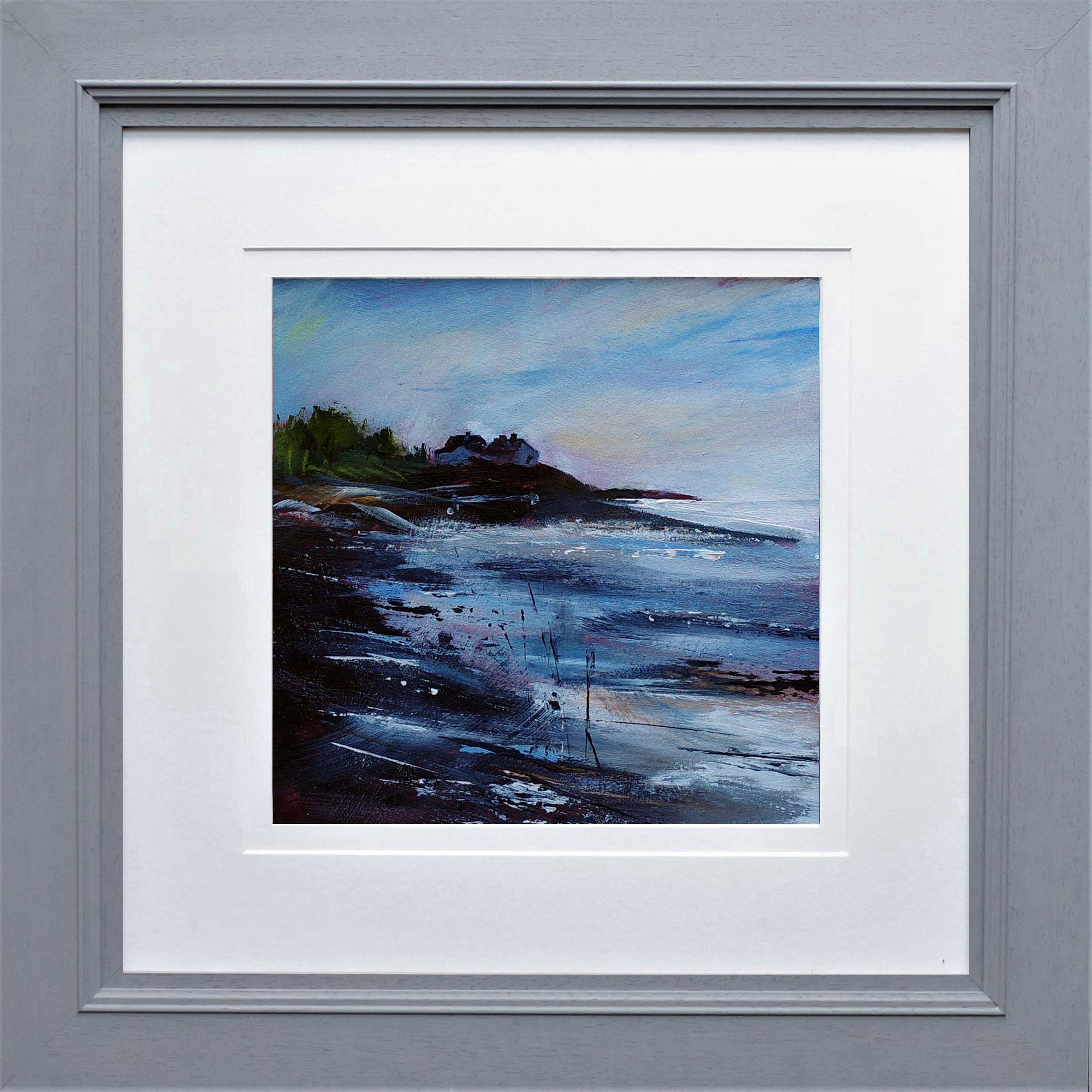 painting of Grune Point by Lynne Frost